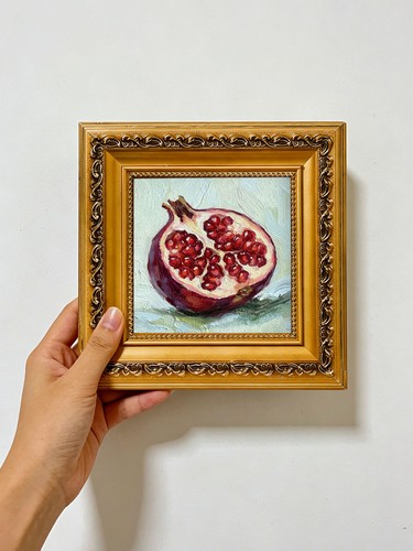 Granatapfel halb rote - , samen