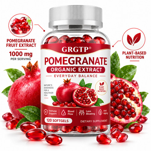 Pomegranate softgels fruit - pomegranate,