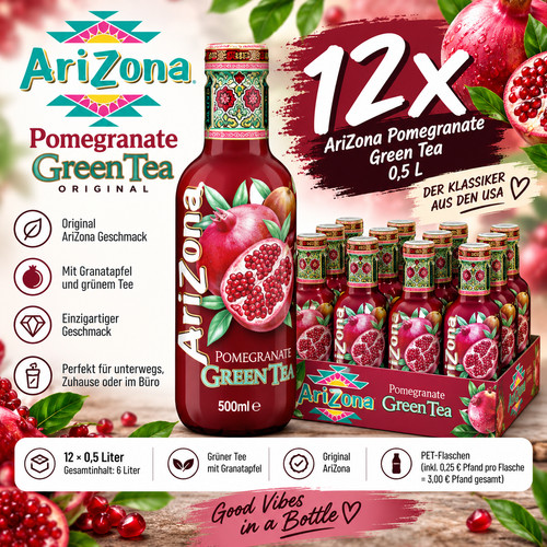 12x arizona pomegranate green - 12x,