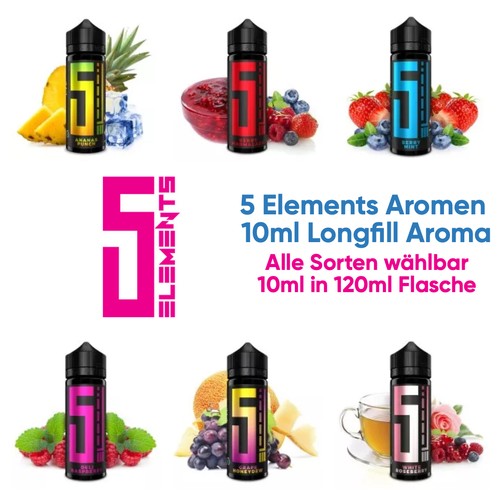 Elements longfill 10ml aroma - 5,