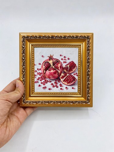 Granatapfel kunst esszimmer - kunst,